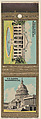 Washington D.C. Souvenir Views Match Cover series (U40.14), Lion Match Company American, Printed matchbook