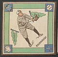 Marty Kavanaugh, Detroit, American League from Baseball Players Felt Blanket series (B18), Printed felt