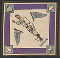 Burt Shotton, St. Louis, American League from Baseball Players Felt Blanket series (B18), Printed felt