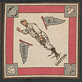 Burt Shotton, St. Louis, American League from Baseball Players Felt Blanket series (B18), Printed felt