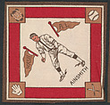 Eddie Ainsmith, Washington, American League from Baseball Players Felt Blanket series (B18), Printed felt