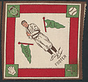 Eddie Foster, Washington, American League from Baseball Players Felt Blanket series (B18), Printed felt
