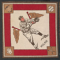 Clyde Milan, Washington, American League from Baseball Players Felt Blanket series (B18), Printed felt