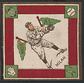 Clyde Milan, Washington, American League from Baseball Players Felt Blanket series (B18), Printed felt