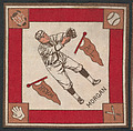 Ray Morgan, Washington, American League from Baseball Players Felt Blanket series (B18), Printed felt