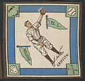 Tommy Griffith, Boston, National League from Baseball Players Felt Blanket series (B18), Printed felt