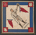 Tommy Griffith, Boston, National League from Baseball Players Felt Blanket series (B18), Printed felt