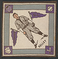 Joe Kelley, Pittsburgh, National League from Baseball Players Felt Blanket series (B18), Printed felt