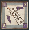 Mike Mowrey, Pittsburgh, National League from Baseball Players Felt Blanket series (B18), Printed felt