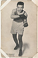 Frankie Genaro from Boxers Exhibits series (W467), Exhibit Supply Company  American, Commercial photolithograph