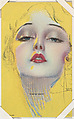 "Kiss Me Again" from All American Girls series (W424), International Mutoscope Reel Company, Commercial color lithograph