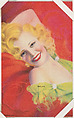 Relax from All American Girls series (W424), International Mutoscope Reel Company, Commercial color lithograph