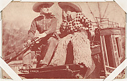 Tom Mix, The Deadwood Coach, from Western Stars -- Special Sets Exhibits series (W414), Exhibit Supply Company  American, Commercial color photolithograph