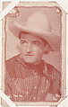 Tom Mix from Western Stars -- Special Sets Exhibits series (W414), Exhibit Supply Company  American, Commercial color photolithograph