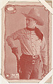 Tom Mix in "Teeth" from Western Stars -- Special Sets Exhibits series (W414), Exhibit Supply Company  American, Commercial color photolithograph
