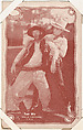 Tom Mix in "Hello Cheyenne" from Western Stars -- Special Sets Exhibits series (W414), Exhibit Supply Company  American, Commercial color photolithograph