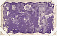 Tom Mix in "Silver Valley" from Western Stars -- Special Sets Exhibits series (W414), Exhibit Supply Company  American, Commercial color photolithograph