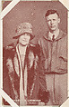 Capt. Charles A. Lindbergh and His Adoring Mother from Lindbergh Exhibit Cards series (W451), Exhibit Supply Company  American, Commercial color photolithograph