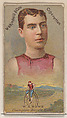 W.A. Rowe, Champion Bicycle Rider, from the Champions of Games and Sports series (N184, Type 1) issued by W.S. Kimball & Co., W.S. Kimball & Co., Commercial color lithograph