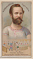 Daniel O'Leary, Champion Heel and Toe Pedestrian, from the Champions of Games and Sports series (N184, Type 1) issued by W.S. Kimball & Co., W.S. Kimball & Co., Commercial color lithograph