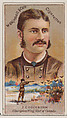 J.C. Cockburn, Champion Wing Shot of Canada, from the Champions of Games and Sports series (N184, Type 1) issued by W.S. Kimball & Co., W.S. Kimball & Co., Commercial color lithograph