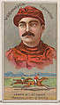 James McLaughlin, Champion Jockey of America, from the Champions of Games and Sports series (N184, Type 1) issued by W.S. Kimball & Co., W.S. Kimball & Co., Commercial color lithograph