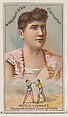 Hattie Stewart, Champion Female Boxer of the World, from the Champions of Games and Sports series (N184, Type 1) issued by W.S. Kimball & Co., W.S. Kimball & Co., Commercial color lithograph