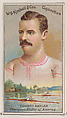 Edward Hanlan, Champion Sculler of America, from the Champions of Games and Sports series (N184, Type 1) issued by W.S. Kimball & Co., W.S. Kimball & Co., Commercial color lithograph