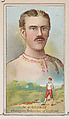 W.G. George, Champion Pedestrian of England, from the Champions of Games and Sports series (N184, Type 2) issued by W.S. Kimball & Co., W.S. Kimball & Co., Commercial color lithograph