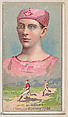 L.E. Myers, Champion Runner of the World, from the Champions of Games and Sports series (N184, Type 2) issued by W.S. Kimball & Co., W.S. Kimball & Co., Commercial color lithograph