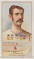 H.M. Schloss, Champion Sprinter, from the Champions of Games and Sports series (N184, Type 2) issued by W.S. Kimball & Co., W.S. Kimball & Co., Commercial color lithograph