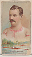 Edward Hanlan, Champion Sculler of America, from the Champions of Games and Sports series (N184, Type 2) issued by W.S. Kimball & Co., W.S. Kimball & Co., Commercial color lithograph