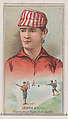 James O'Neil, Champion Baseball Batter, from the Champions of Games and Sports series (N184, Type 2) issued by W.S. Kimball & Co., W.S. Kimball & Co., Commercial color lithograph