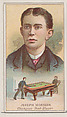 Joseph Morsler, Champion Pool Player, from the Champions of Games and Sports series (N184, Type 2) issued by W.S. Kimball & Co., W.S. Kimball & Co., Commercial color lithograph