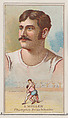 S. Muller, Champion Swiss Wrestler, from the Champions of Games and Sports series (N184, Type 2) issued by W.S. Kimball & Co., W.S. Kimball & Co., Commercial color lithograph