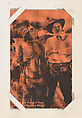 George Chesbro Having a Peace Powwow from Western Stars or Scenes Exhibit Cards series (W412), Exhibit Supply Company American, Commercial color photolithograph