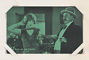 Marion Davies and Geo. Fawcett in "Tillie the Toiler" from Scenes from Movies Exhibit Cards series (W404), Exhibit Supply Company  American, Commercial color photolithograph