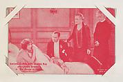 Corinne Griffith with Charles Ray and Louise Dresser in "The Garden of Eden" from Scenes from Movies Exhibit Cards series (W404), Exhibit Supply Company American, Commercial color photolithograph
