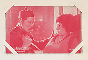 Jacquelin Gadson with Sojin in "The Thirteenth Hour" from Scenes from Movies Exhibit Cards series (W404), Exhibit Supply Company  American, Commercial color photolithograph