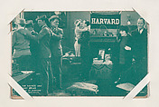 William Haines and Mary Brian in "Brown of Harvard" from Scenes from Movies Exhibit Cards series (W404), Exhibit Supply Company American, Commercial color photolithograph