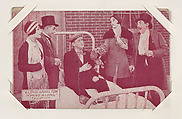 Lloyd Hamilton in "Move Along" from Scenes from Movies Exhibit Cards series (W404), Commercial color photolithograph