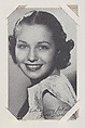 June Travis from Movie Stars Exhibit Cards series (W401), Commercial photolithograph