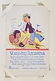 Would-Be Cleopatra from Comics Cards (W431), International Mutoscope Reel Company, Commercial color photolithograph
