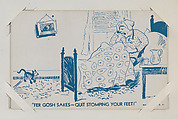 Fer Gosh Sakes from Exhibit Comics Cards (W431), Commercial color photolithograph