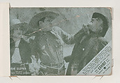 Bob Custer and Pete Morrison from Western Cowboys Exhibits Novelty Star Designs (W435), Exhibit Supply Company  American, Commercial color photolithograph