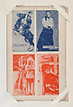 4-on-1 from Exhibits Novelty Star Designs (W435), Commercial color photolithograph