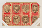 Star Picture Stamps from Exhibits Novelty Designs (W435), Exhibit Supply Company  American, Commercial color photolithograph