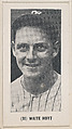 Waite Hoyt from the Baseball Players photo series (W502), Commercial photolithograph