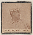 Collins, Phila. Amer. from the Jay S. Meyer Base Ball Snap Shots candy series (W555), Jay S. Meyer Confectioners, Philadelphia American, Commercial photolithograph