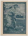 Bill Shore, Athletics A.L. from the Baseball trade card series (W517), Commercial photolithograph tinted green